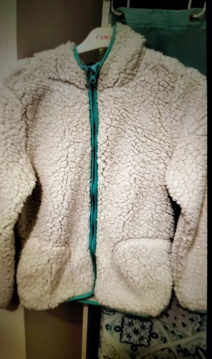 Veste bouclette 13 ans/ T XS