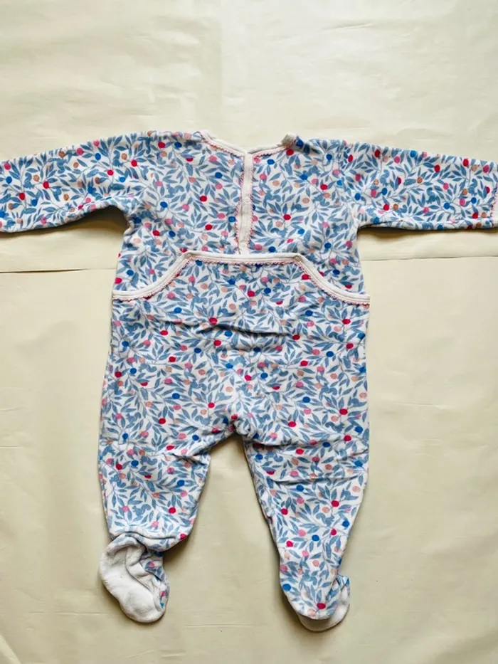Pyjama fille 12 mois Petit Bateau - photo numéro 2