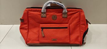 Sac de voyage cabine Cabaïa orange rouille