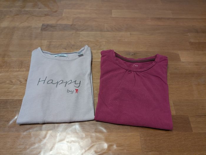Lot de 2 t-shirt fille 8 ans