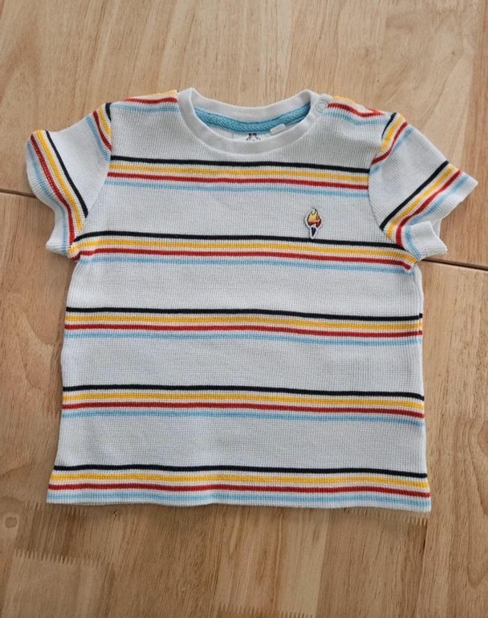Lot de 5 T-shirts 6/9 mois - photo numéro 7