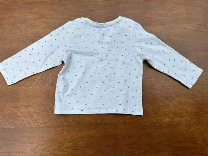 T-shirt blanc kiabi 18 mois - photo numéro 7