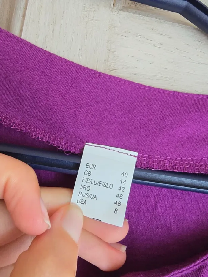 Pull violet taille 42 - photo numéro 2