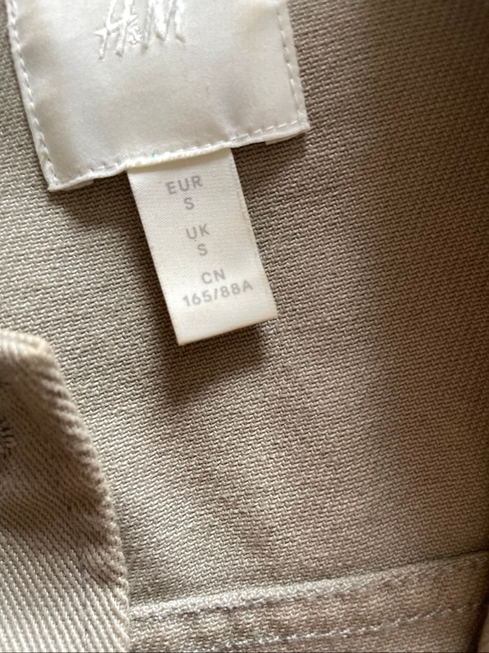 Veste en jean longue H&M – Taille S – Intemporelle et tendance - photo numéro 2
