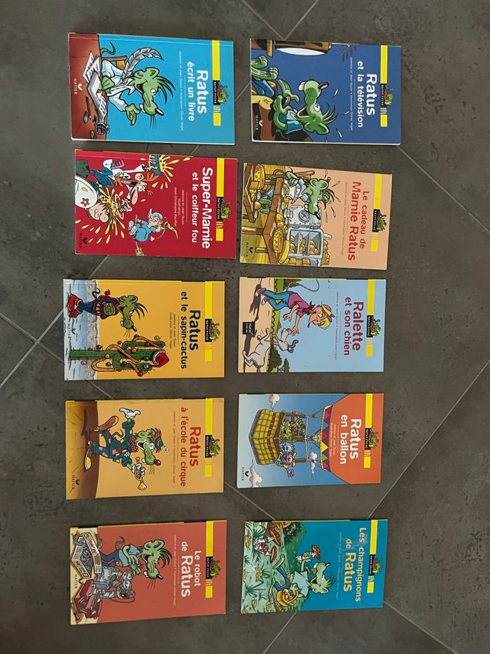 Lot de 10 livres enfants – ratus - photo numéro 3