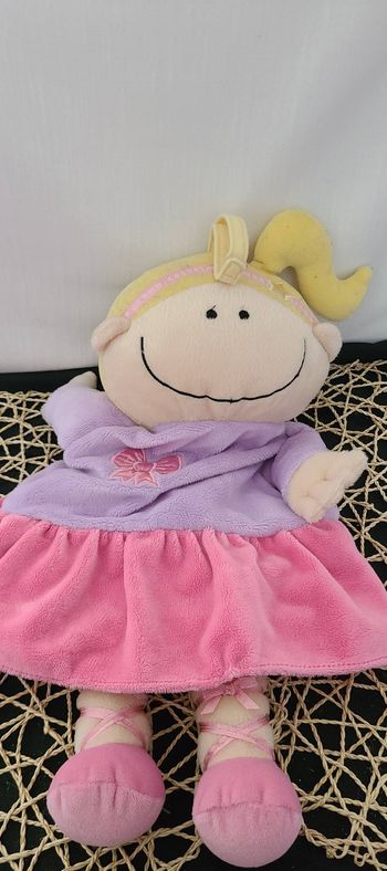 poupée chiffon  en forme de ballerine - NICI - Italien