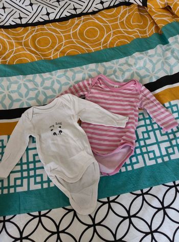 Lot body manche longue 3 mois