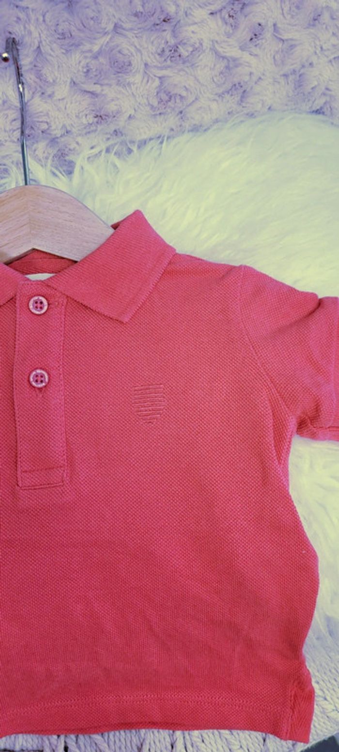 POLO rouge Framboise Zara - photo numéro 3