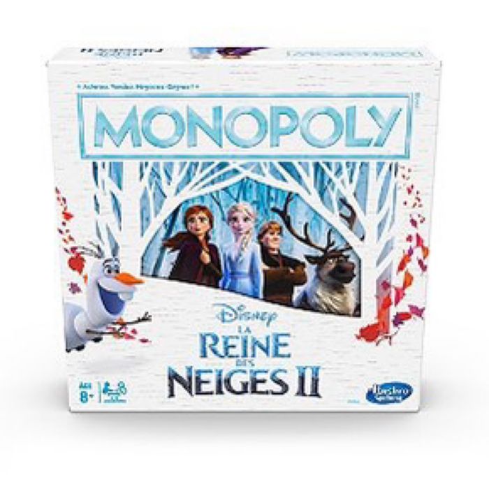 JEU MONOPOLY : ÉDITION LA REINE DES NEIGES 2 : NEUF SOUS EMBALLAGE