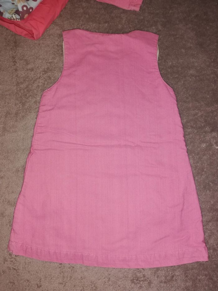 Robe 12 mois fille Tex baby rose - photo numéro 3
