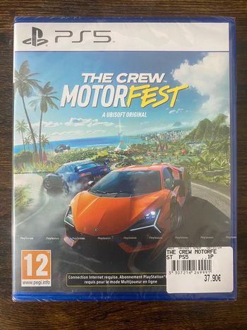 Jeu PS5 the crew motorfest neuf sous blister