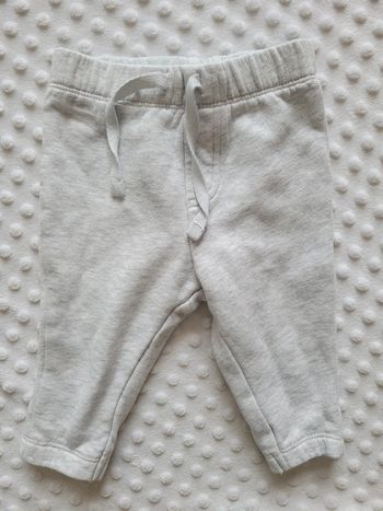 Pantalon chaud gris mixte – 2-6 mois (62/68 cm)
