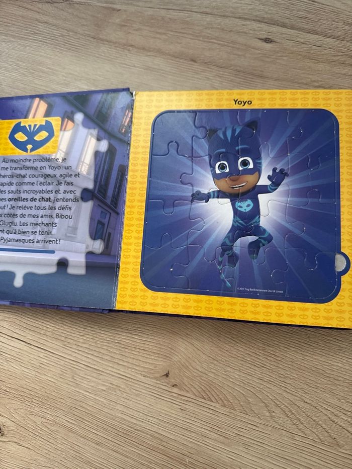 Le livre puzzle des tes héros pyjamasque - photo numéro 2