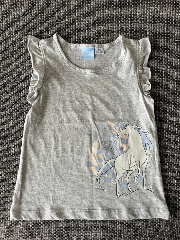 TEE shirt la reine des neiges - photo numéro 2