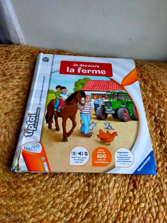 Livre tiptoi - Je découvre la ferme - photo numéro 3