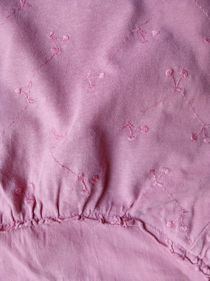 haut Zara rose avec cerises brodées - photo numéro 4