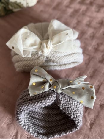 Lot turban bonnet …