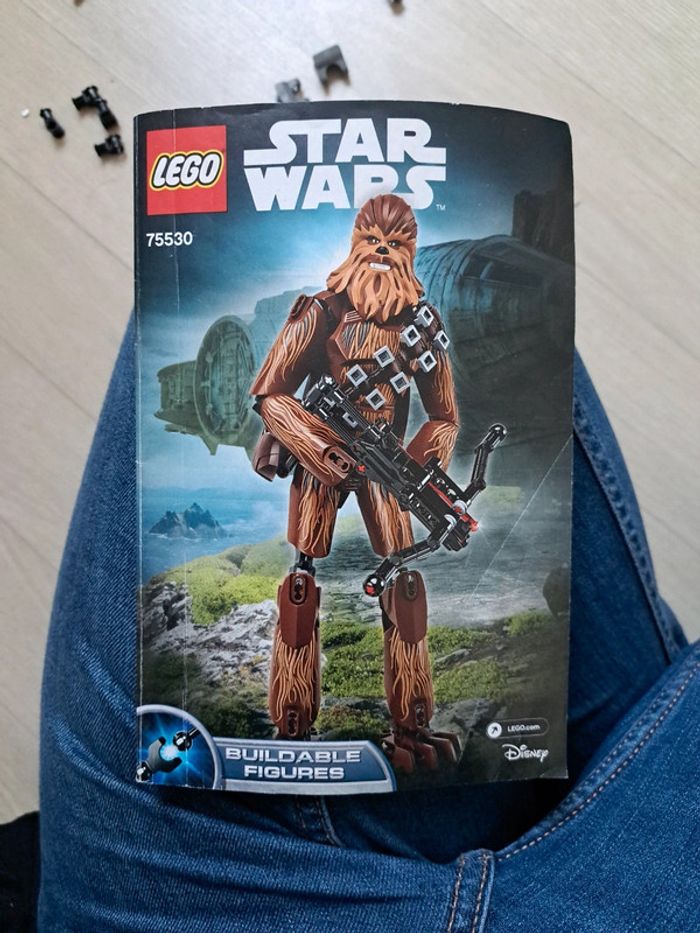 Chewbacca star wars incomplet.