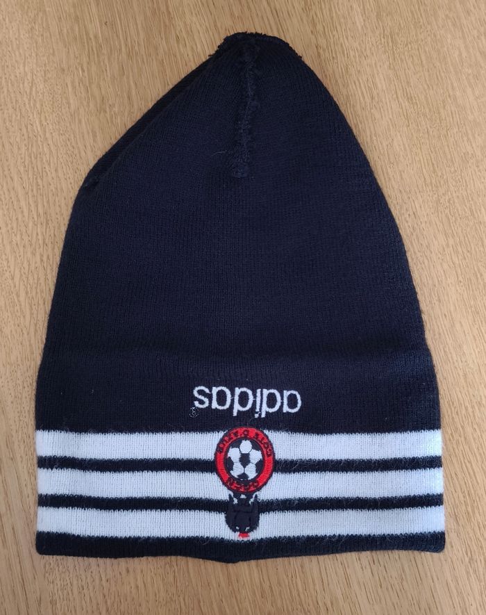 🦎 Bonnet enfant - Adidas Officiel OGCN Côte d'Azur– Noir et blanc - TU 🦎 - photo numéro 4