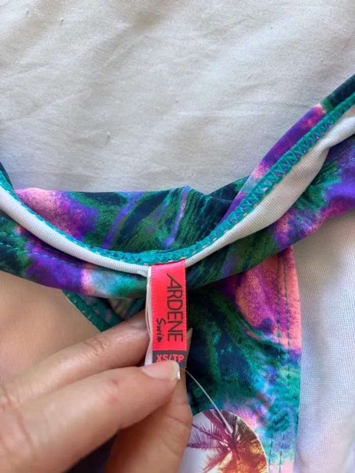 Lot 4 maillots de bain bikini bas et haut fluo multicolore Penti Ardene taille XS/34 neuf - photo numéro 17