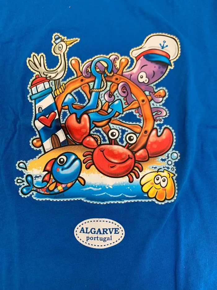 T-shirt Portugal Algarve taille 5/6 ans - photo numéro 2