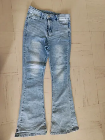 Jeans pattes éléphant