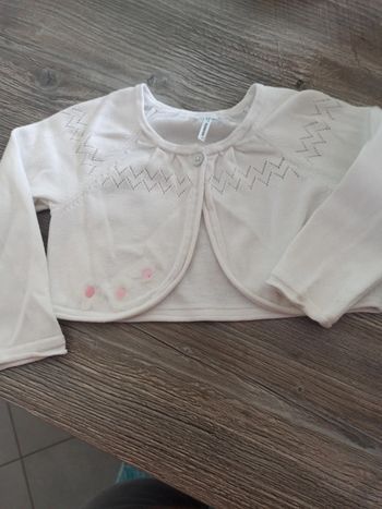 Gilet boléro habillé 23 mois