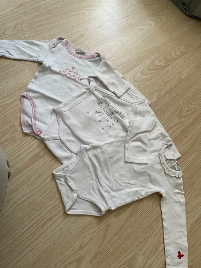 Lot de 3 body
