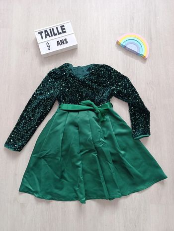 Robe de fête taille 9ans