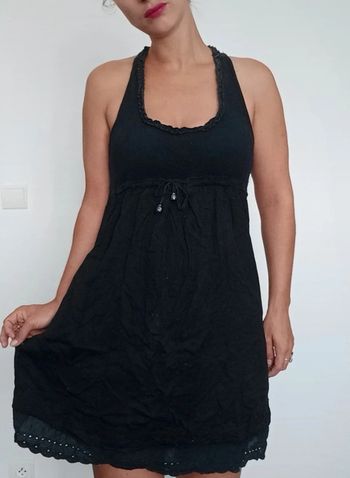 Robe casual décolleté rond