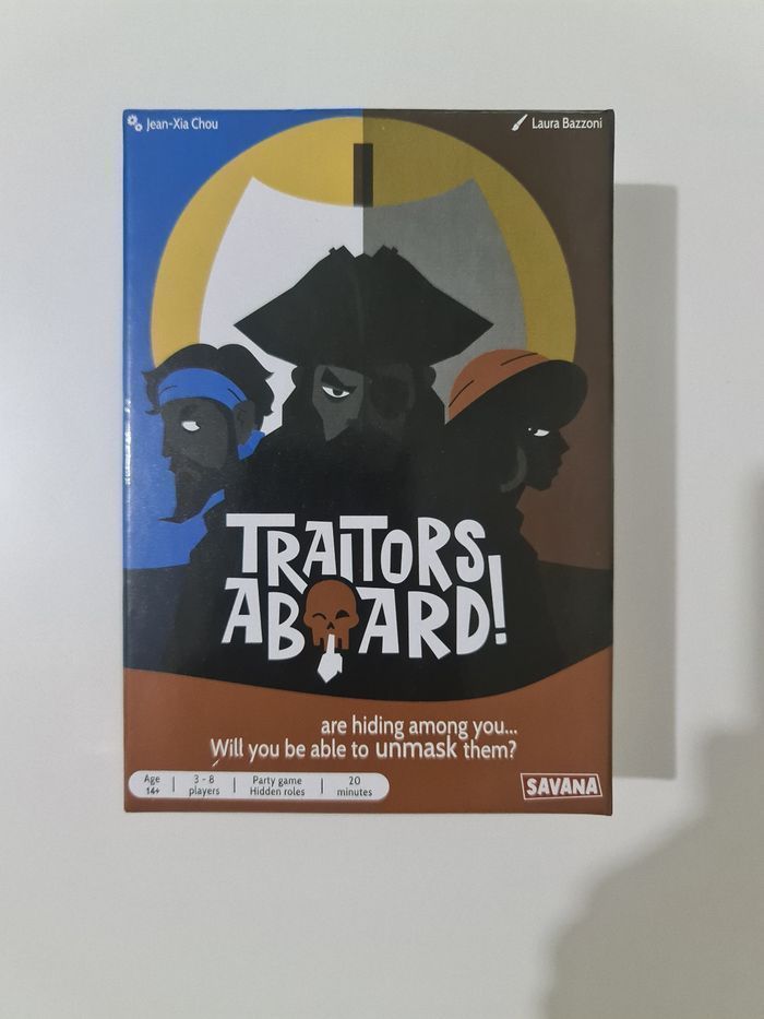Traitors aboard jeu de société neuf jamais utilisé et blister