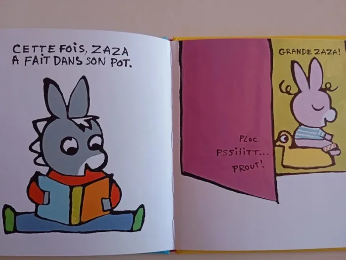 L'âne Trotro : Zaza va sur le pot - photo numéro 6