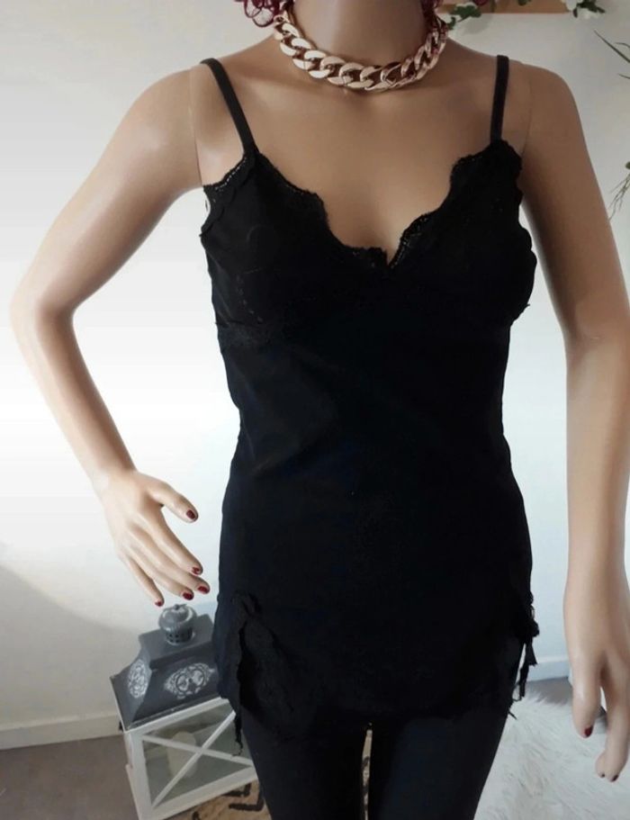 Haut noir Taille L🌿💝 - photo numéro 4