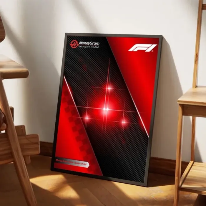 Affiche Numérique Lego Speed Champions F1 - MonayGram Haas - photo numéro 2