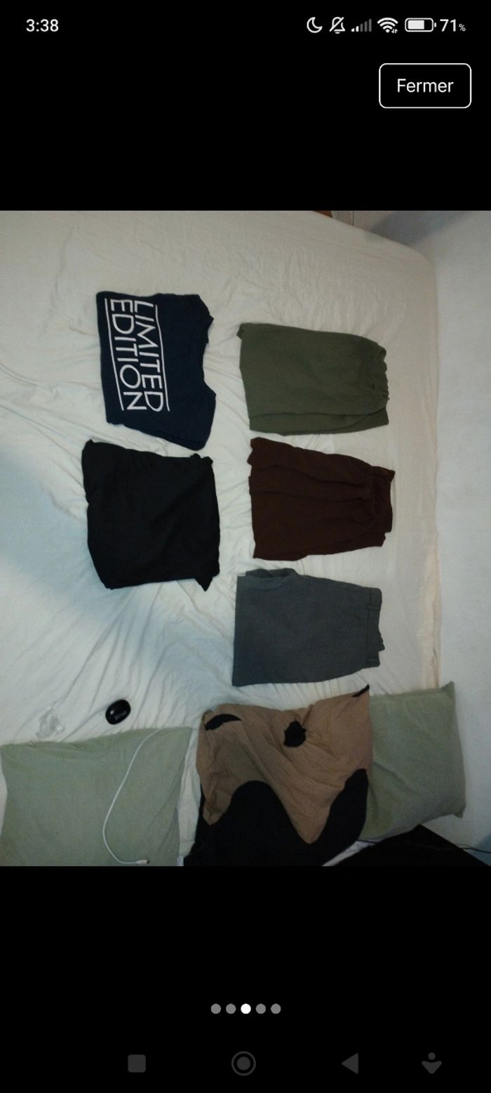 Lot de 9 pantalons pulls 1 blazer et 1 manteau - photo numéro 3