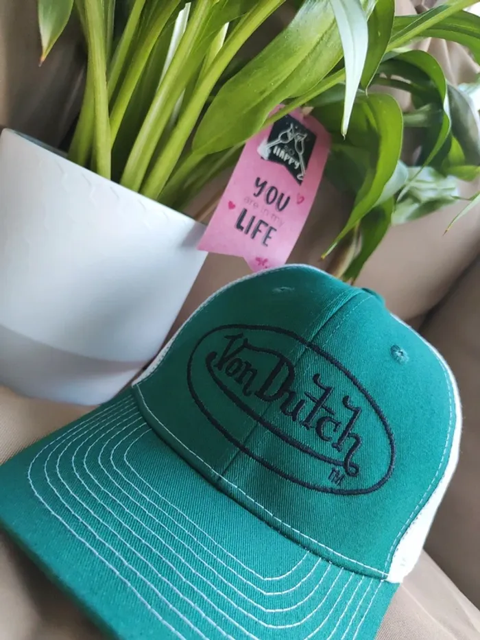 Casquette Trucker Von Dutch verte