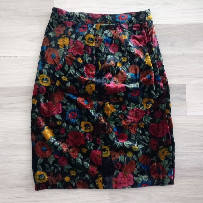 Jupe imprimé à fleurs Vintage Yessica taille M