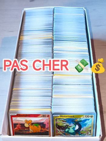 Lot de 100 cartes Pokémon VF en très bon état