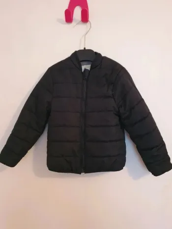 Veste bombers doudoune bleu foncé vertbaudet 4 ans