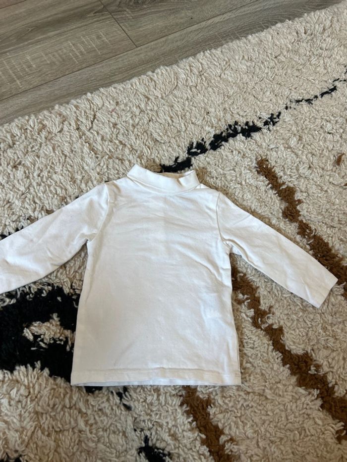 Teeshirt ML col roulée