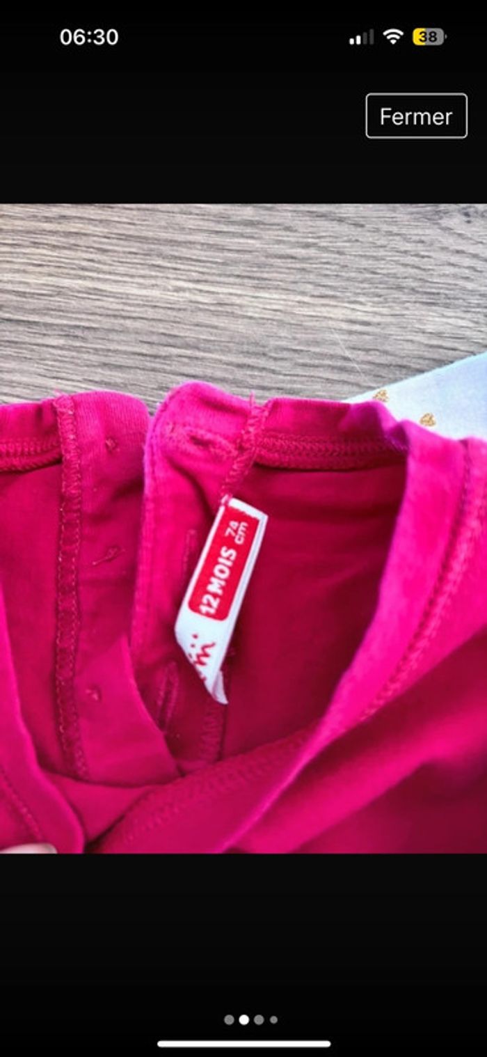 Lot de 3 t-shirts manches longues - photo numéro 2