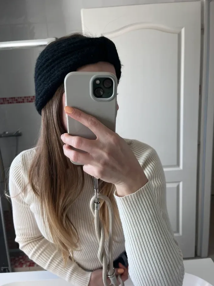 Bandeau hiver noir