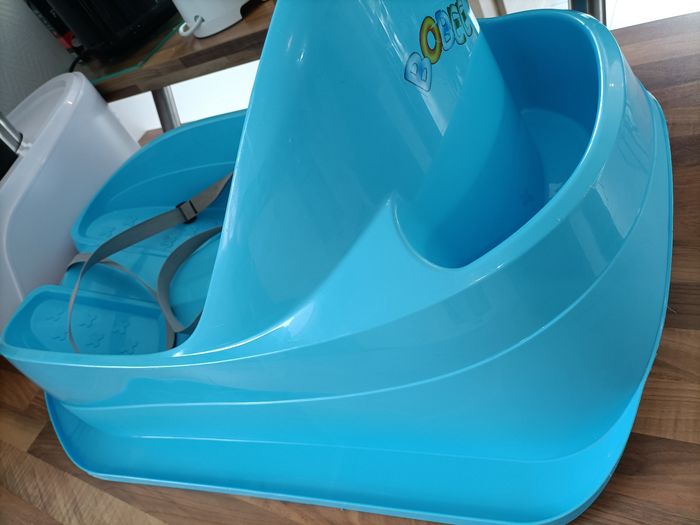 Luge bleu Bébé avec sangles EDA - photo numéro 6