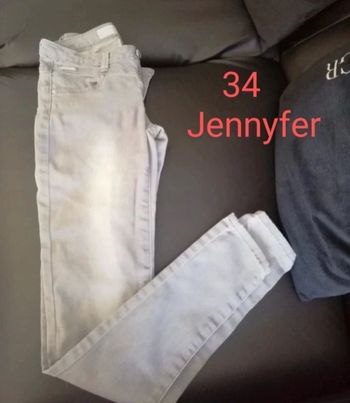 Jeans slim femme 34