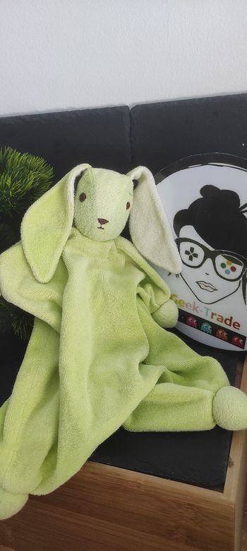 doudou lapin éponge vert peppa plat Marron Anis Boule Babylonia Dd003065