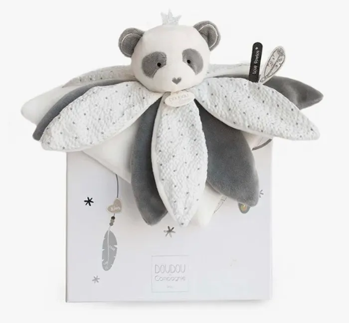 Doudou Attrape-rêves Panda avec pétales, Doudou et Compagnie - photo numéro 5