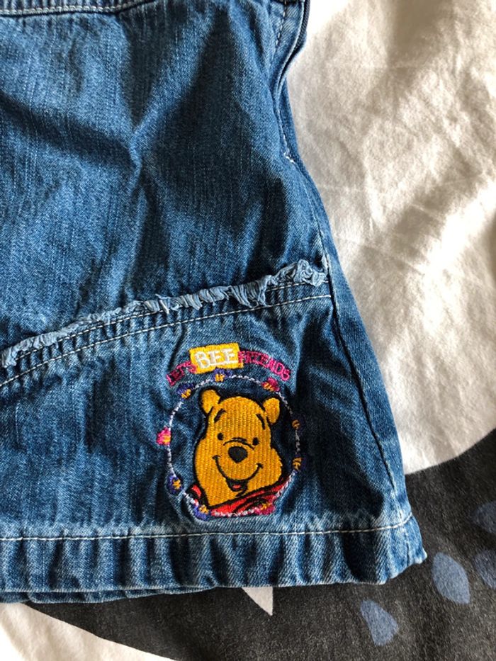 Salopette jupe Winnie en jeans 3 ans - photo numéro 2