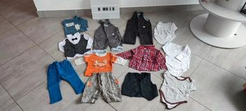 lot de vêtement garçon 9 mois demi saison