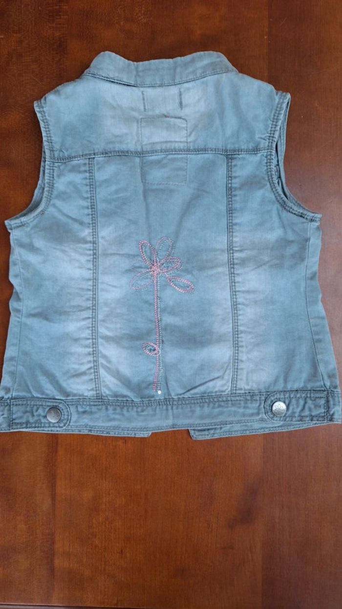 Veste sans manche 5 ans pomme framboise orchestra - photo numéro 3