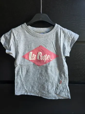 Tee-shirt gris Lee Cooper